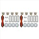thumbnail image 1 of 2Conjunto para Robot Vacuum X20 PRO / D102GL Piezas de Aspiradora Rodillo Principal Cepillo Lateral Filtro HEPA Paño de Fregona Bolsas para Polvo, 1 of 5