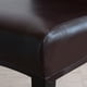 thumbnail image 5 of Protector de la cubierta de la silla del taburete de comedor de la cubierta de la silla de cuero impermeable de la PU Negro SM SunniMix Funda impermeable para silla de comedor, 5 of 6
