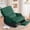 Green, variant on Primy Nursery Rocking Chair, Low-Seat Glider Chair, Upholstered Rocking Accent Chair Recliner with Side Pocket and Foot Rest for Mom Nursery Living Room Bedroom