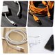 thumbnail image 5 of Luxshiny Estuche Organizador Para Cables Y Electrónicos Negro Con Cremallera Ideal Para Viajes Y Exteriores, 5 of 6