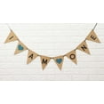 thumbnail image 6 of Inkdotpot Pre-Assembled Bunting Flags I Am One Birthday Rustic Kraft Bunting Pennant Wall Decor Birthday Banner DIY Party Supplies, 6 of 8