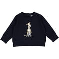 thumbnail image 2 of Inktastic Curious Greyhound Baby Sweatshirt, 2 of 4