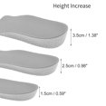 thumbnail image 2 of Unique Bargains 1 Pair Height Increase Shoe Inserts Fit Shoe Size 2.5cm Gray, 2 of 6