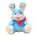 thumbnail image 3 of Animal de peluche con bunny de Pascua con orejas en movimiento. Fuerza de grabación de grabación de juguete de juguete de juguete de mascotas Azul, 3 of 10