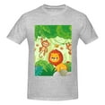 thumbnail image 4 of Bingfone African Animals In The Jungle Men'S Loose Fit Short-Sleeve Pocket T-Shirt, 4 of 7
