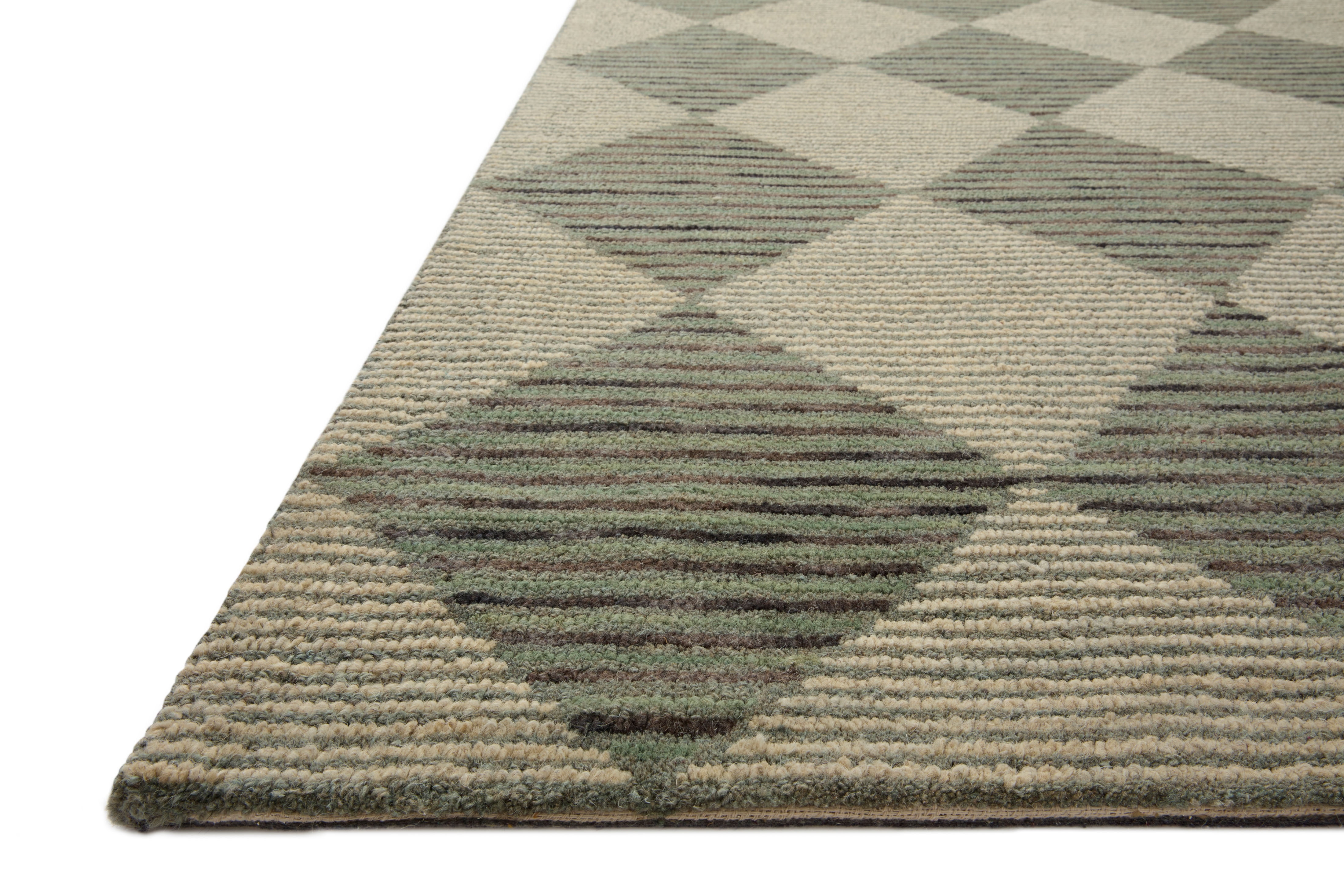 Chris Loves Julia x LoloiFrancis Spa / Granite 2'-3" x 3'-9" Accent Rug