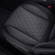 thumbnail image 5 of Cojín para asiento de coche, funda de cojín para asiento de coche, cojín de terciopelo de cuero transpirable, paquete de medio, 5 of 6