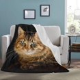 thumbnail image 1 of Cat Lover Blanket - Ultra-Soft Micro Fleece Blanket 60" x 80", 1 of 4
