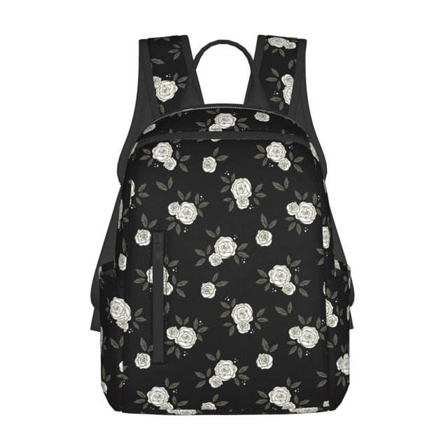 Easygdp Rose Flowers para Easygdp Yak - Mochila Casual Ligera y Resistente para Viaje y Senderismo para Hombres y Mujeres