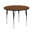 thumbnail image 1 of Bowery Hill Ronde 30,25"Hx42"W Table d'Activités en Chêne, 1 of 2