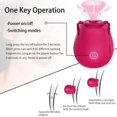 thumbnail image 6 of Rose Toy for Woman 2023 Upgraded Female Rose Flower with 10 Gears USB Rechargeable Valentine's Day Gift-Red, 6 of 11