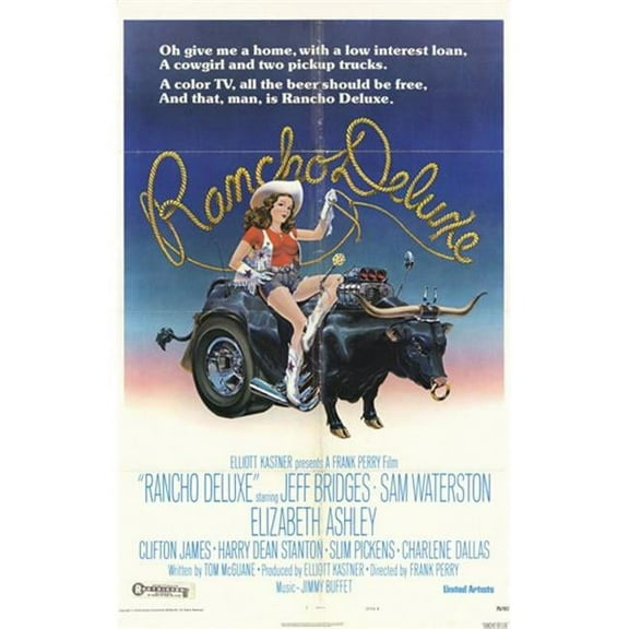 Pop Culture Graphics MOV214317 Rancho Deluxe Movie Poster, 11 x 17
