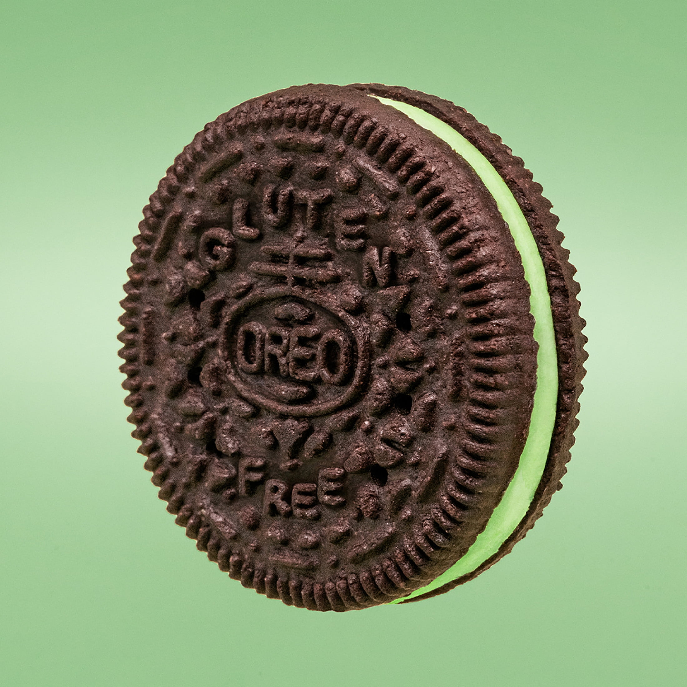 (3 pack) OREO Gluten Free Mint Creme Chocolate Sandwich Cookies, Gluten Free Cookies, 12.47 oz