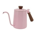 thumbnail image 4 of Stovetop Tea Kettle, 600ml Stainless Steel Pour Over Kettle Gooseneck Kettle with Comfortable Wood Handle Water Kettle Large Capacity Tea Kettle for Coffee Making, 4 of 8