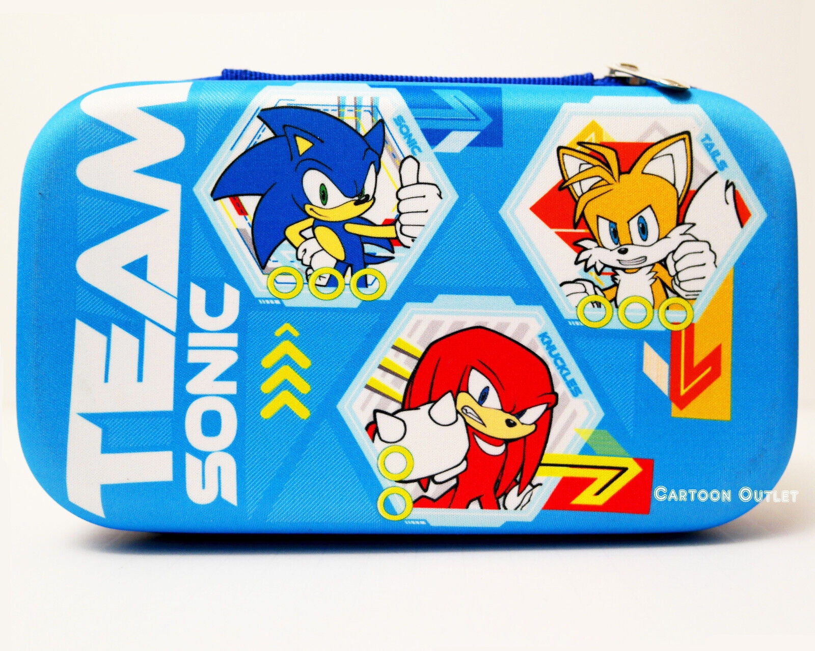 Innovative Designs Team Sonic Molded Pencil Case