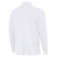 thumbnail image 3 of Men's Antigua  White New York Jets Reprocess Quarter-Zip Top, 3 of 4