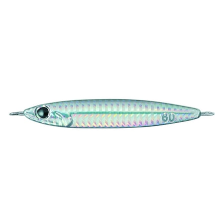 UPC: 0043178039823 | Daiwa ZC40G01 Zakana Metal Jig Color: Silver 1.2/5 oz. Hook Size – ZC40G01