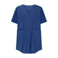 thumbnail image 4 of SHTXOZHI Cardigans for Women Short Sleeve Open Front Cardigan Casual Jacket with Pockets, 4 of 7