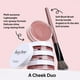 thumbnail image 2 of Set de coloretes de maquillaje Bayfree Multicam Blush with Brush Pink, 2 of 9