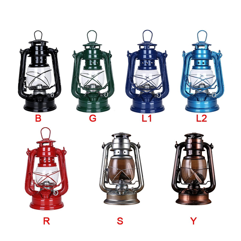 Flame Light Vintage Lantern Classic Kerosene Lamp Kerosene Lantern Oil Lamp Outdoor Camping Lights Burning Lantern Lantern Hurricane Lantern