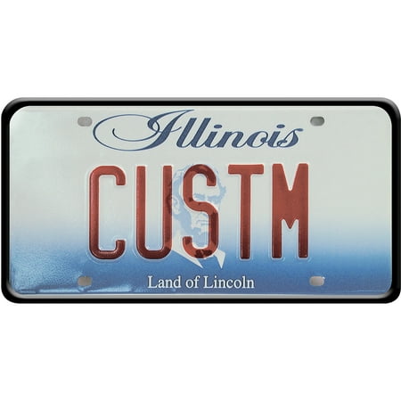 Auto Drive Recessed License Plate Frame, Black