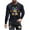 Navy, variant on UVEASISHA Mens Mardi Gras Tshirt Crewneck Casual Long Sleeve Shirts Fancy Mask Graphic Tees Stretchy Slim Fit Gym Workout T-Shirts Wine M