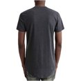 thumbnail image 3 of Hombres manga corta casual cuello redondo diamante gradiente impresión pulóver deportes de longitud media camiseta blusa tops Pompotops oipoqjl6439, 3 of 3