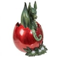 thumbnail image 5 of Holiday Mischieef Fantasy Dragon Christmas Fairy Collection Resin Figurine, 5 of 5
