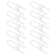 thumbnail image 5 of 10 unids U en forma de cerraduras de seguridad Cerraduras de gabinete deslizante Cerraduras de seguridad para niños Regalo, 5 of 5