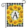 thumbnail image 2 of Briarwood Lane Sunflowers Monogram A Garden Flag, 2 of 4