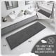 thumbnail image 2 of Alfombra para baño Yimobra, extralarga, antideslizante, de chenilla, 2 of 7