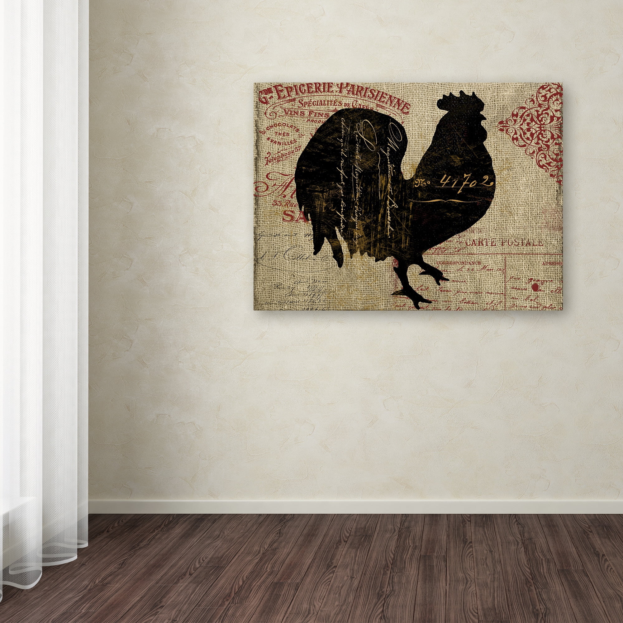 Trademark Fine Art "Paris Farms IV" Canvas Art by Color Bakery
