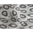 thumbnail image 3 of Ambesonne Grunge Quilted Bedspread Set 3 Pcs, Circle Motifs Repeating Plot, Queen, Dark Taupe Grey and White, 3 of 4