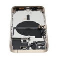 thumbnail image 3 of Replacement Back Housing W/ Small Components Pre-Installed Compatible For iPhone 13 Pro Max (No Logo) (Aftermarket Plus) (International Version) (Gold), 3 of 8