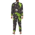 thumbnail image 5 of Kll Dinosaur Skeleton (2) Sleepwear Mens Flannel Pajamas,Long Cotton Pj Set, 5 of 9