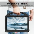 thumbnail image 6 of Cowithday Kids Case for Amazon Fire Max 11 Tablet (13th Generation 2023 Release), with Kickstand /Handle Kids proof Soft EVA Foam Lightweight Silicone Protective Cover for Kindle Fire Max 11", Black, 6 of 7
