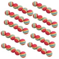 thumbnail image 3 of Práctica interior Esponja Espuma Bolas de arco iris Ayudas de entrenamiento de swing de golf 50 piezas Barbie Nuevos Originales, 3 of 6