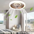 thumbnail image 4 of Gold Ceiling Fan Light 360 Degree Oscillating Remote Control 18.90X18.90X7.48 Inch For Bedroom Restaurant Quiet Timer Function Led, 4 of 6