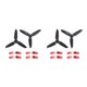 thumbnail image 1 of Sidaley Hélice de Dron portátil, hélices tipo prensa de cuadricóptero con pegatinas decorativas, repuesto ligero de avión para rojo 2piezas, 1 of 6
