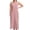 Pink, variant on OSOLU Solid Color Women Summer Casual Dress U Neck Sleeveless Long Loose Flowy Comfortable Vacation Everyday Wear Boho Sundress Dresses For Women 2025 Elegant Classy