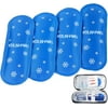 YOUSHARES Diabetes Ice Packs for Insulin Cooler Travel Case - Ice Packs Suitable for Most Insulated Medication Travel Bag (4 Packs