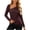 Coffee, variant on Womens Asymmetric Neck Tops Ruched Waist Slim Fitted Long Sleeve Elegant Casual Pullover Shirts