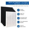 thumbnail image 5 of HEPA Filter for Winix 115115 Replacement Filter A for C535, 5300-2, 6300-2,P300, 5300 and 5500 (2 Set), 5 of 7