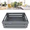 thumbnail image 1 of Retractable Plastic Storage Bins with Handle, Expandable Storage Basket Stackable Sundries Storage Bin Pantry Organizer Container Box for Closet, Kitchen, Refrigerator, Cabinet, 1 of 7
