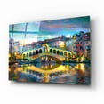 thumbnail image 2 of Epic Art 'Venice Italy Rialto Bridge at night' by Pedro Gavidia, Acrylic Glass Wall Art, 16"x12", 2 of 8