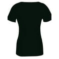 thumbnail image 5 of Women Tops V Neck Shirts Short Sleeve Casual Ribbed Slim Fitted T Shirts for Summer, 5 of 7