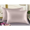 thumbnail image 4 of Fundas de almohada de seda Jocoku 100% seda morera estándar albaricoque, 4 of 6