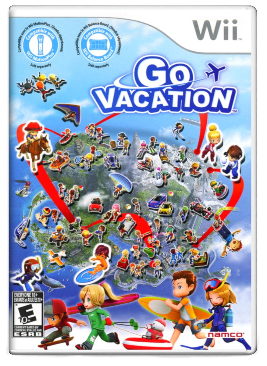 Intentie Onderdrukker Wat is er mis Used Go Vacation - Nintendo Wii (Used) - Walmart.com