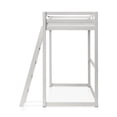 thumbnail image 4 of Furniture of America Two-Tone Kids Metal Twin Loft Bed with Guardrails, Grey and Gold, 4 of 9