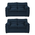 thumbnail image 1 of Sala 2-2 Cosmo ( 2 Piezas Love Seat ) Azul para Sala, 1 of 8